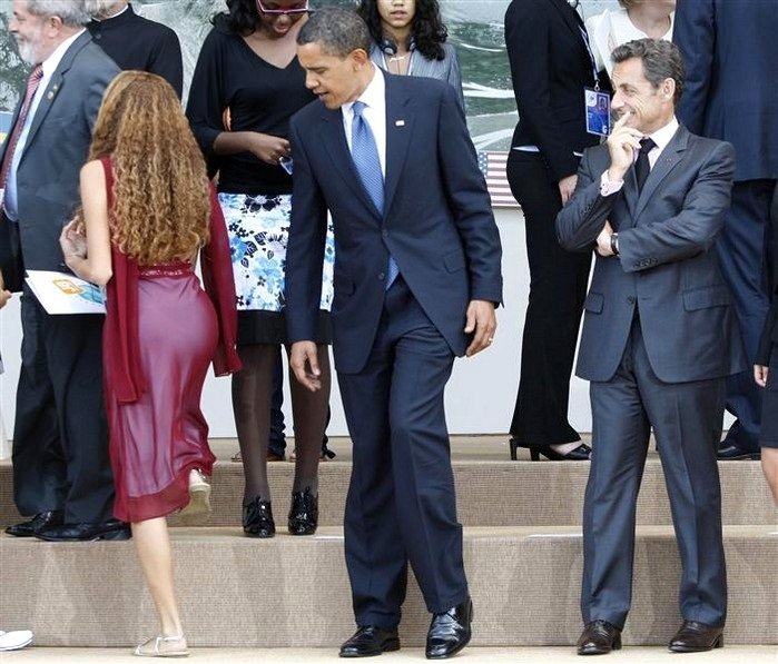 obama checking out