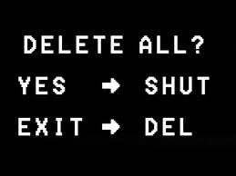 delete all