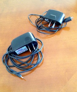 old phone chargers