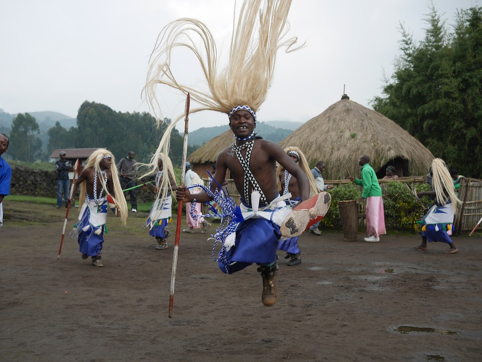 Dancing in Rwanda