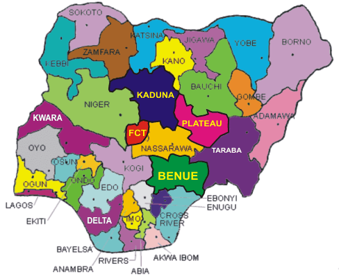 map of nigeria | Zikoko!