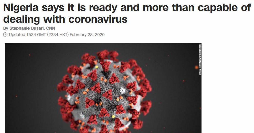 6 Reasons We Believe The Nigerian Fg Has Come To An Agreement With The Coronavirus Zikoko