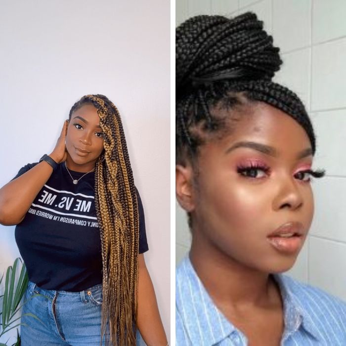 How to Style Knotless Braids in 10 Different Ways