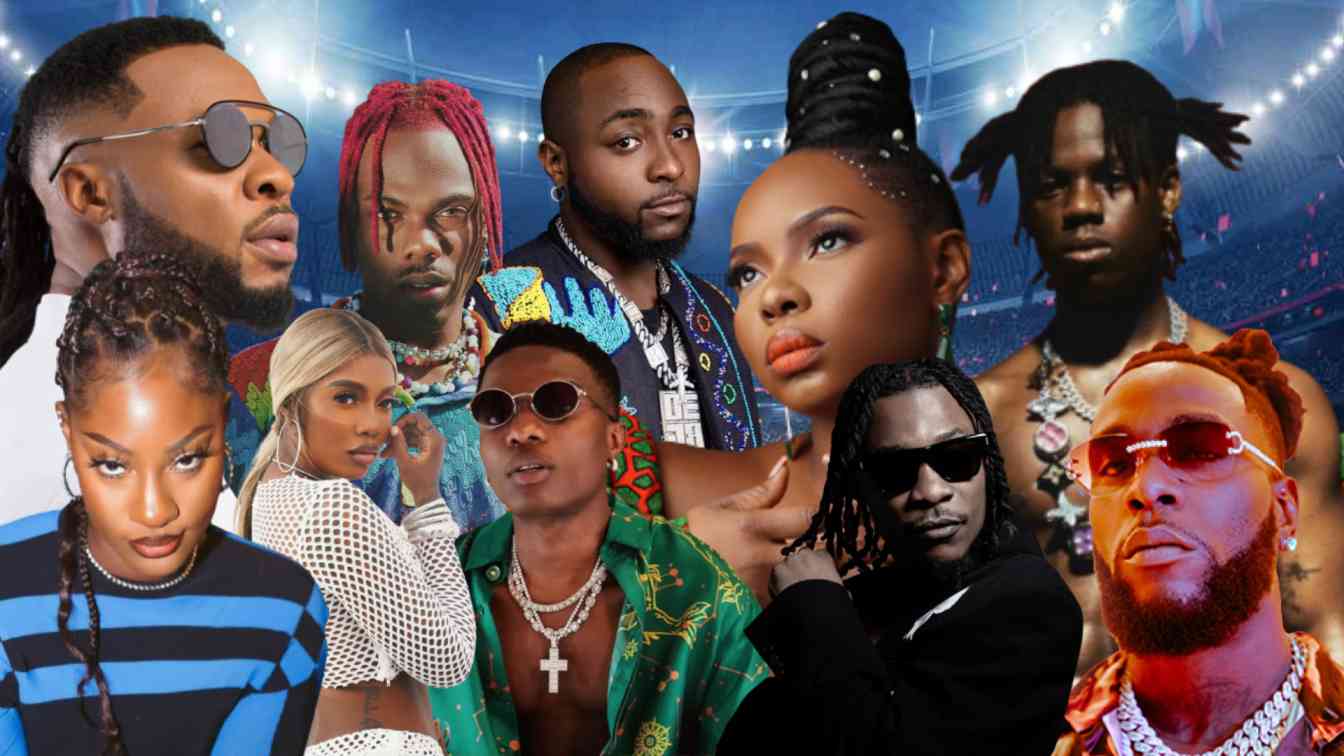 Nigerian Musicians Aren't Playing; They're on the Biggest Sports Stages Now