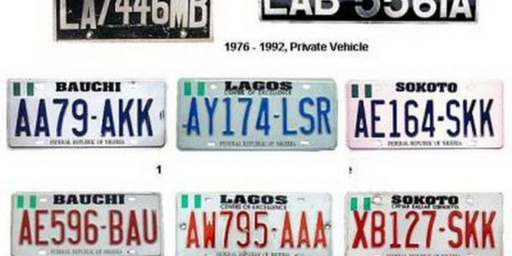 Different Types of Nigerian Plate Numbers Zikoko